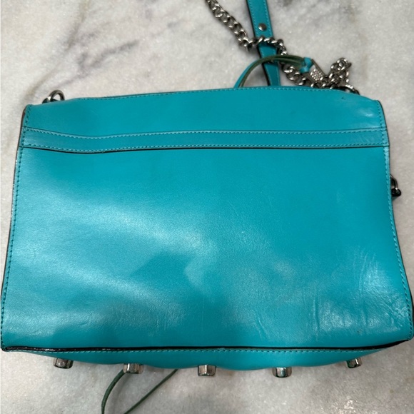 Rebecca Minkoff teal mint shoulder bag cross body - Picture 3 of 8